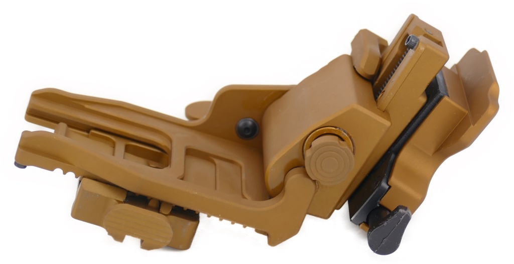 CADEX Dovetail Flip Up Low Profile Mount Tan